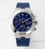 8F V2 Swiss Copy Vacheron Constantin Overseas Chronograph 5500V Watch Blue Face